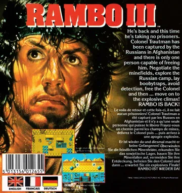 Rambo III (1988)(Ocean Software)[cr GPA] box cover back